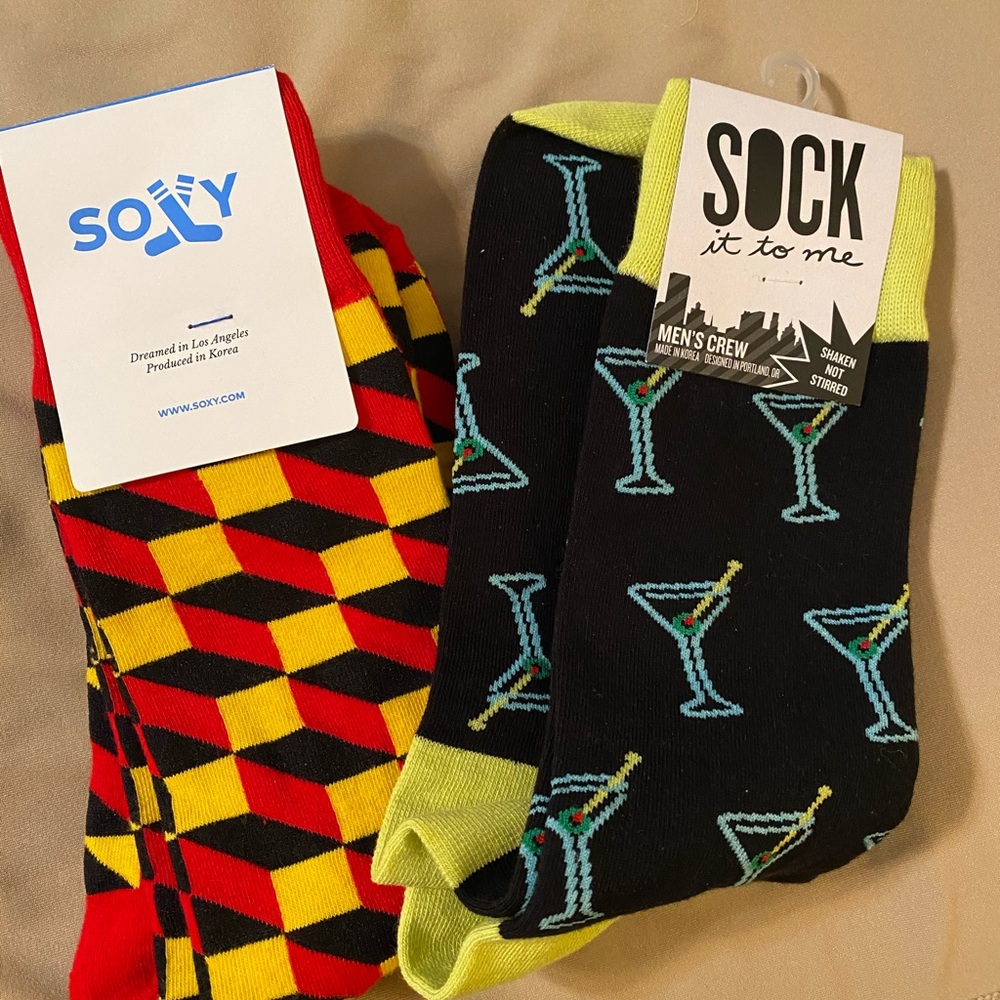 Sock it to Me and Soxy Men’s Socks